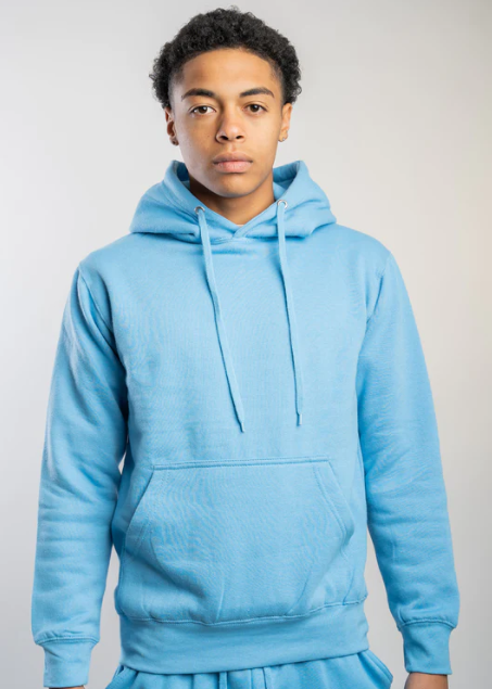 Sky Blue Heavy Blend Hoodie