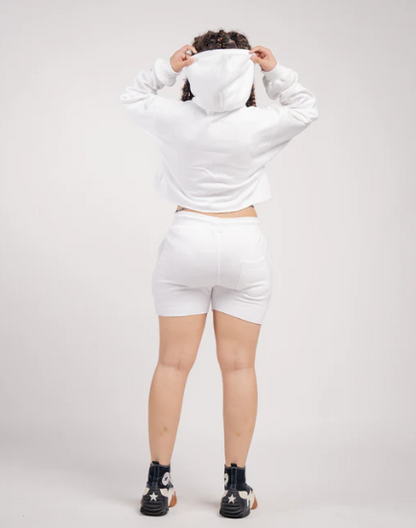 Crop Top & Sweat Short Set