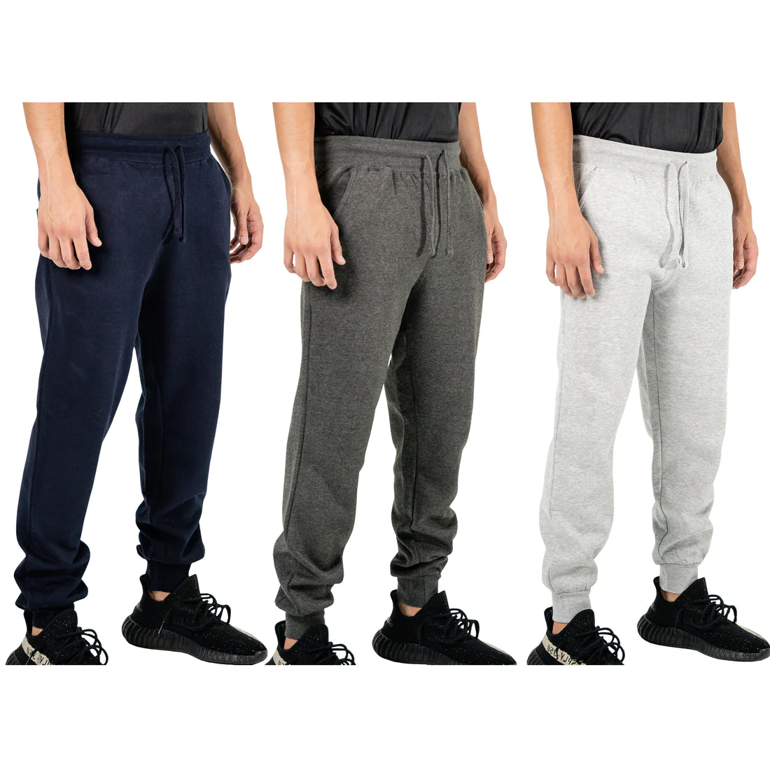 Heavy Blend Fleece Sweatpants 3 Pack