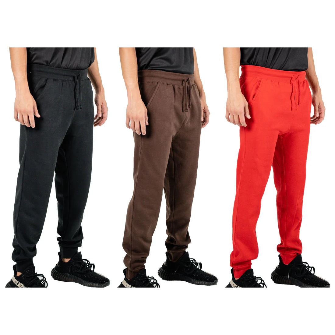 Heavy Blend Fleece Sweatpants 3 Pack