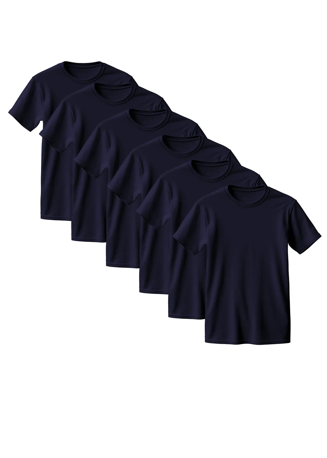 Combed Cotton T-Shirt 6-Pack