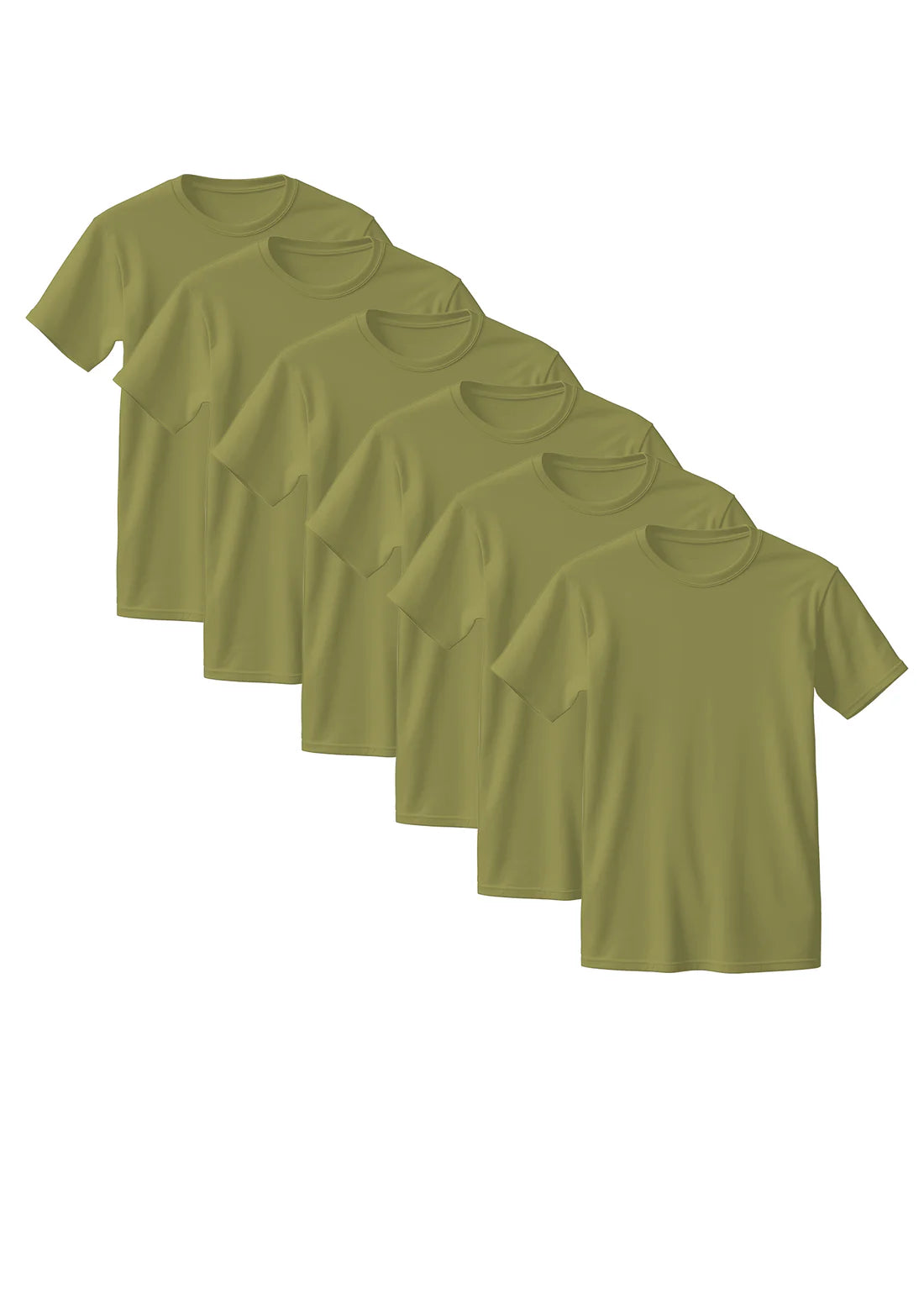 Combed Cotton T-Shirt 6-Pack