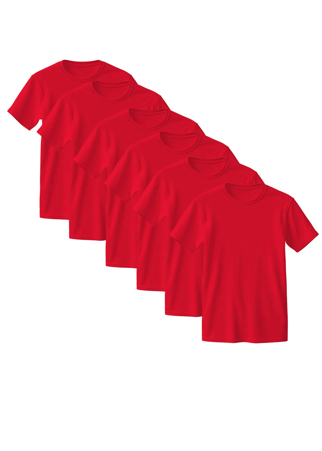 Combed Cotton T-Shirt 6-Pack