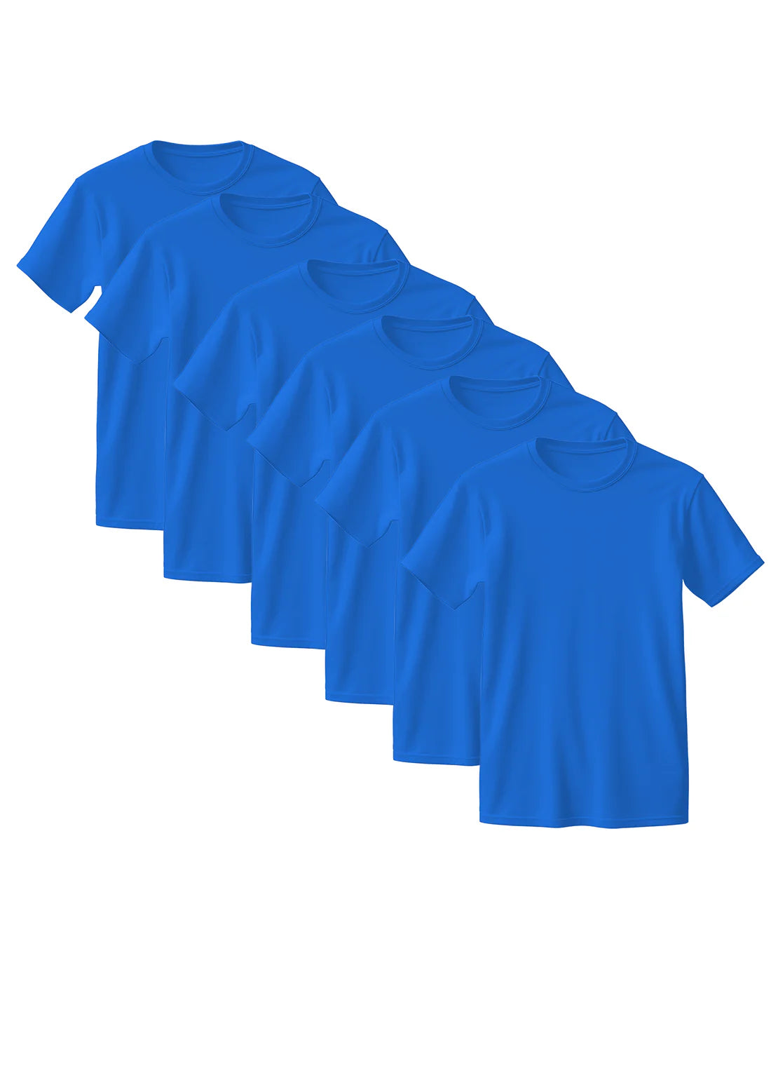 Combed Cotton T-Shirt 6-Pack