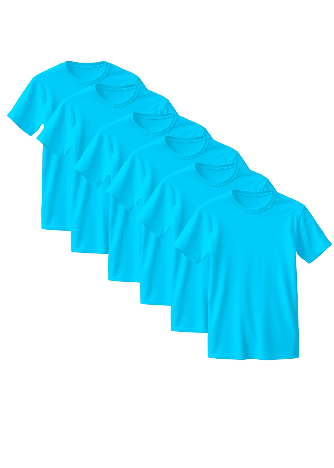 Combed Cotton T-Shirt 6-Pack