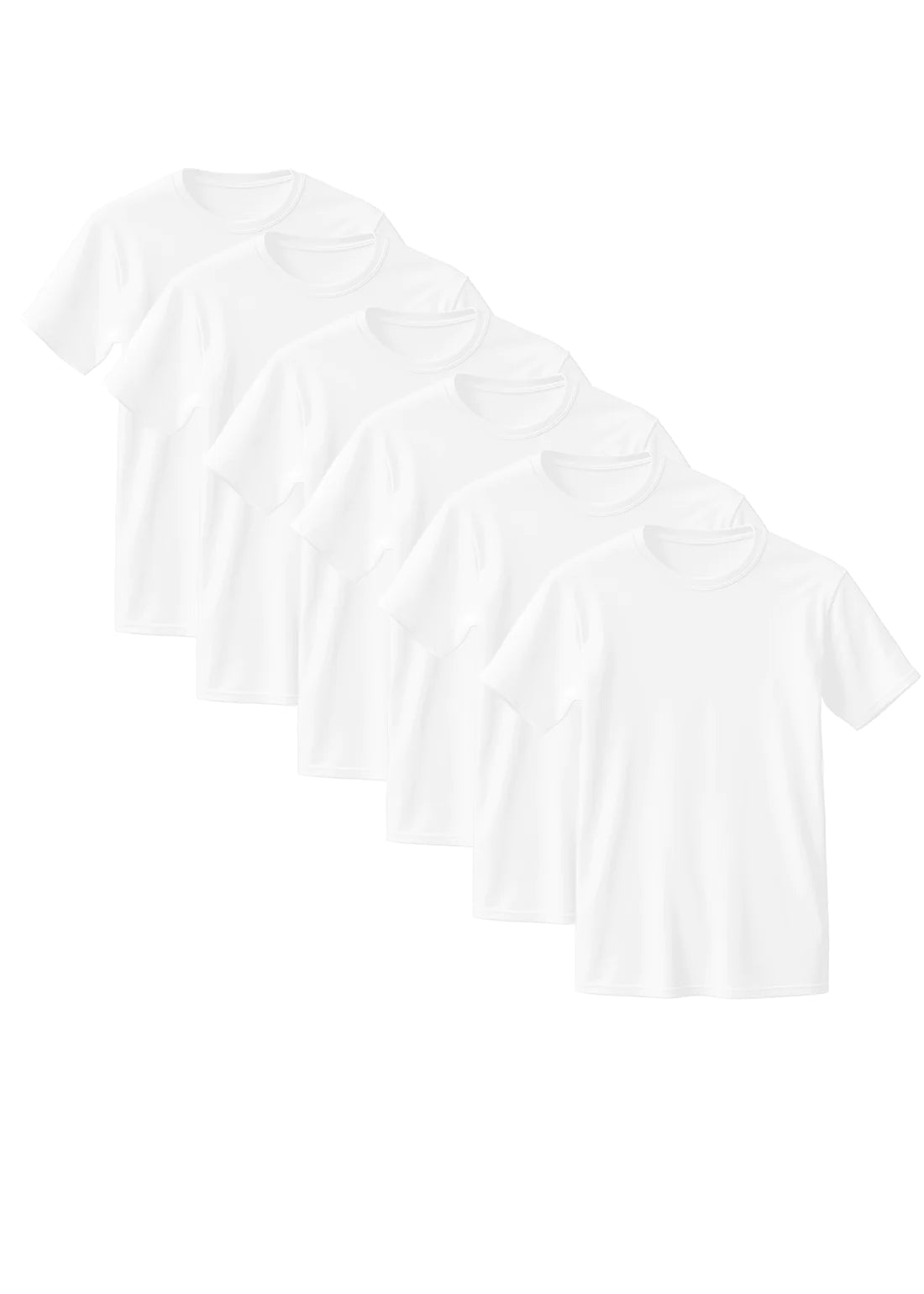 Combed Cotton T-Shirt 6-Pack