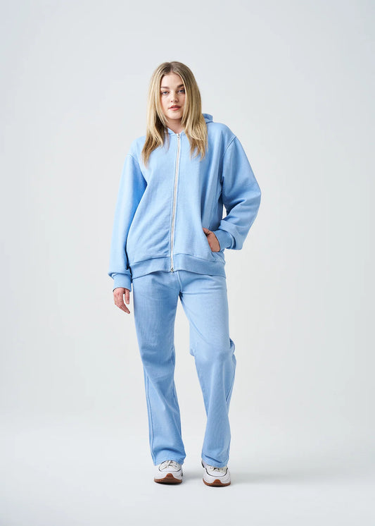 14oz Garment Dyed Fleece Zip Up Sweatsuit