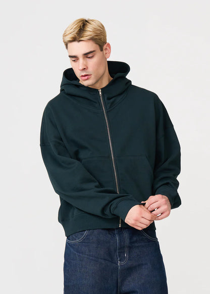 Oversized Heavyweight Zip Up Hoodie