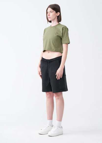 Combed Cotton Crop Top T-Shirt (XX-Large+)