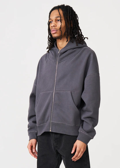 Oversized Heavyweight Zip Up Hoodie