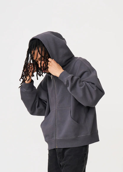 Oversized Heavyweight Zip Up Hoodie