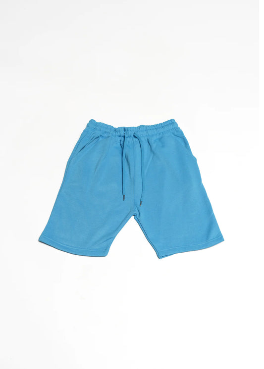 Sky Blue Heavy Blend Fleece SweatShort